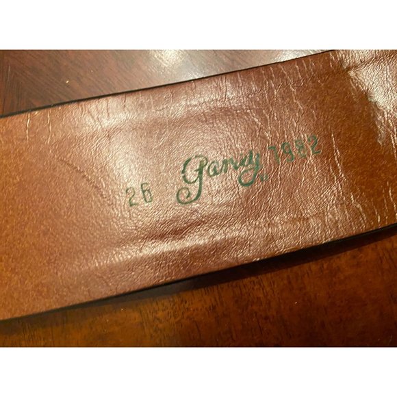 Vintage Garity #7982 Leather Belt Ladies Size 26 main image 6